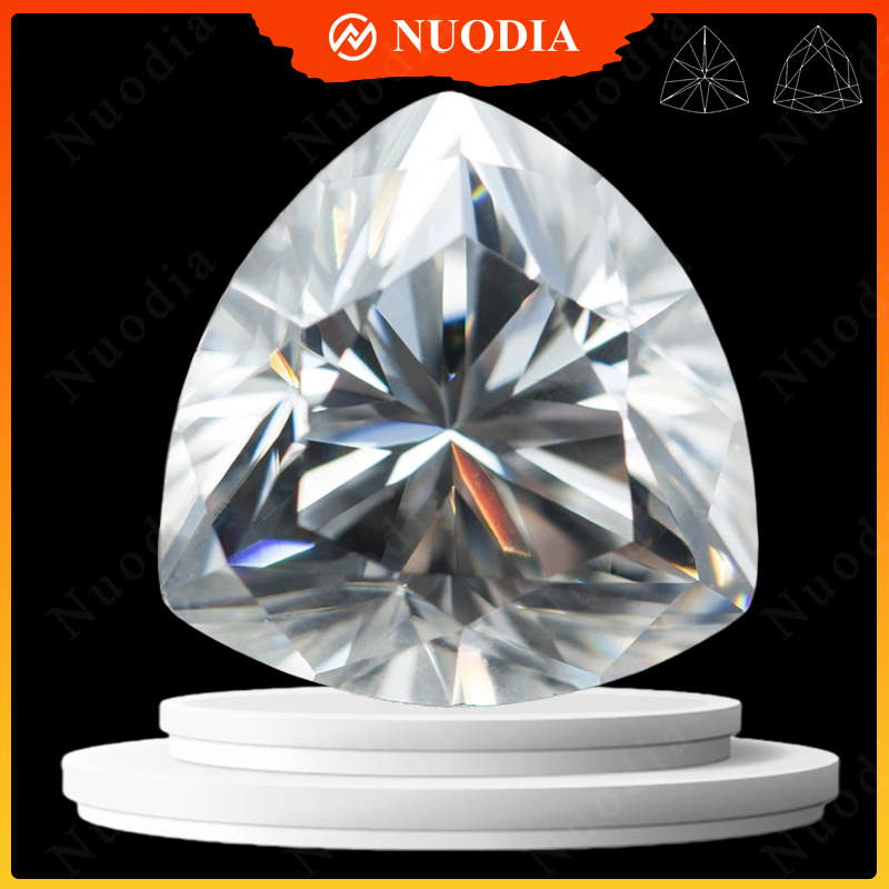Gra Certificate Loose Moissanite Stone - Nouvelle Pierre de Moissanite Blanche D