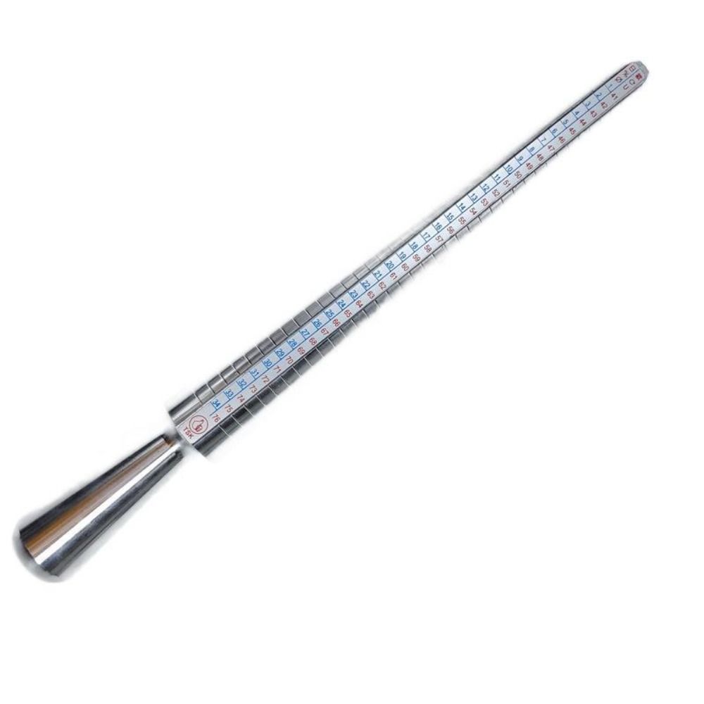 Ring Sizer Measuring Tool Mandrel Set - Kit de mesures de bague durable,