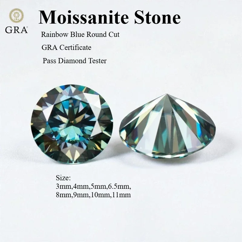 Pierre de moissanite, taille r - Gra Certificate Loose Moissanite Stone avis et prix