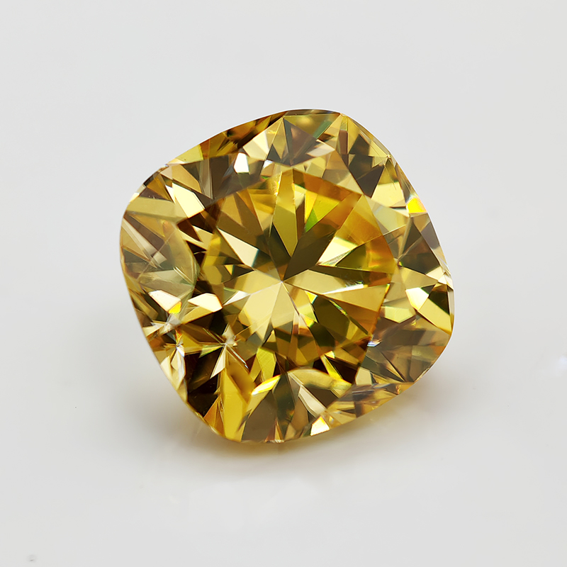 Pierre de Moissanite Jaune Cit - Gra Certificate Loose Moissanite Stone avis et prix