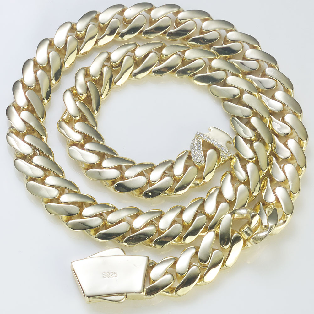 ESKEEM nouvelle chaîne de Mona - Moissanite Cuban Link Chain Iced Out avis et prix