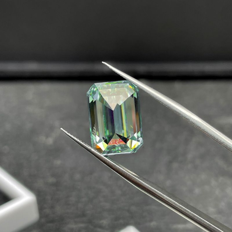 Pierre de moissanite 2 carats, - Gra Certificate Loose Moissanite Stone avis et prix
