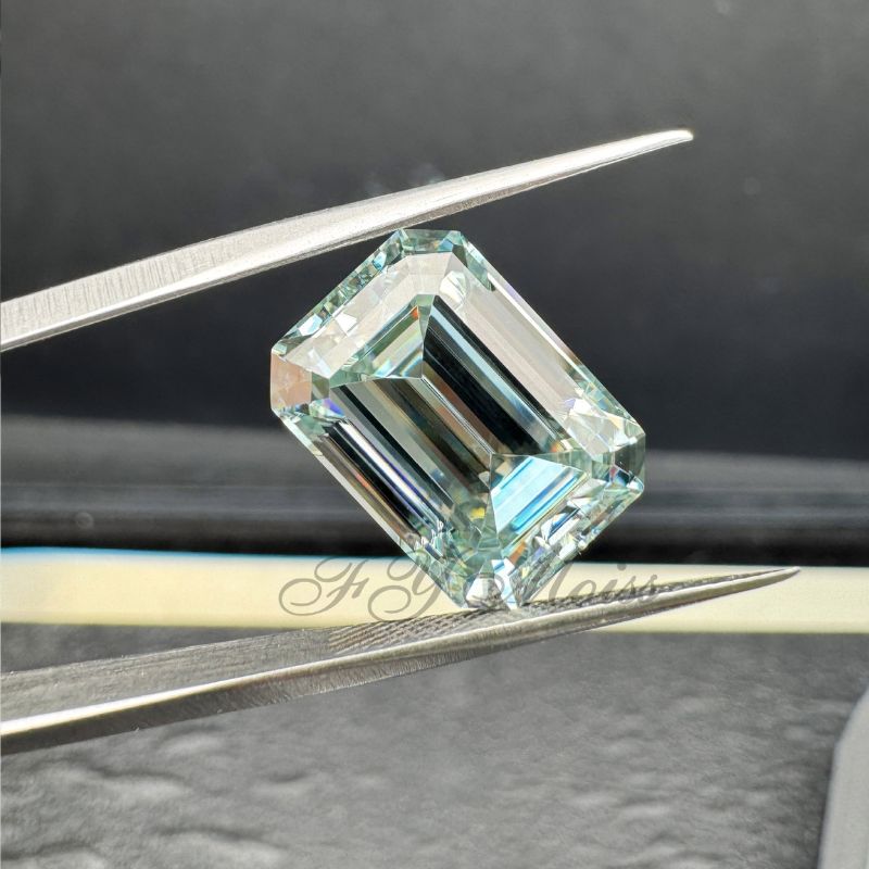 Pierre de moissanite 2 carats, - Gra Certificate Loose Moissanite Stone avis et prix