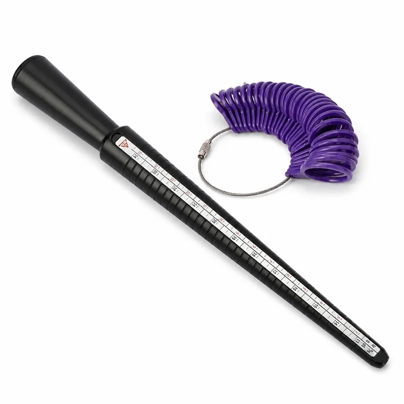 Outils de bijouterie : Mandrin - Ring Sizer Measuring Tool Mandrel Set avis et prix