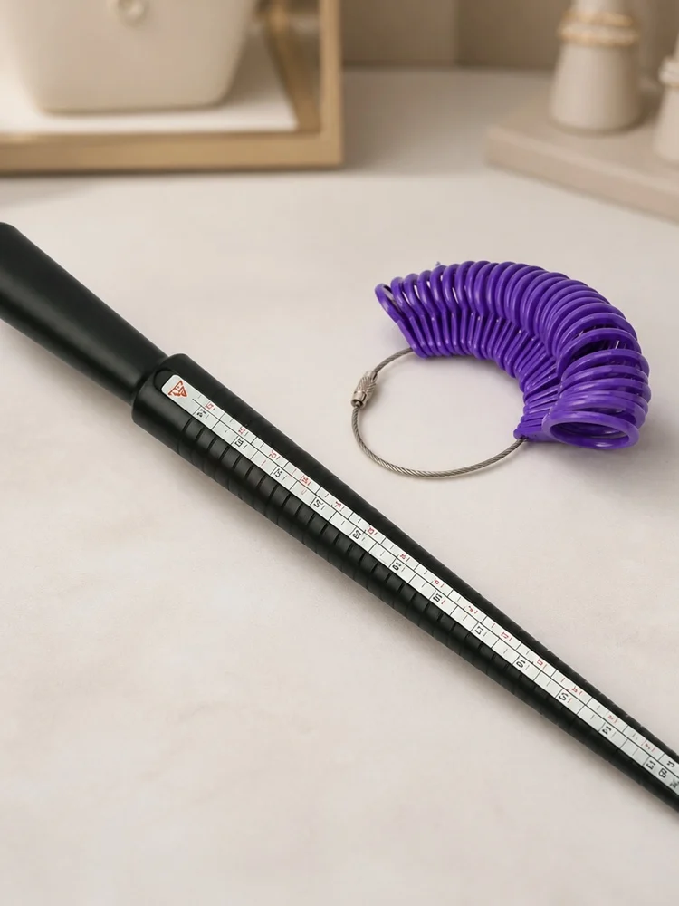 Outils de bijouterie : Mandrin - Ring Sizer Measuring Tool Mandrel Set avis et prix