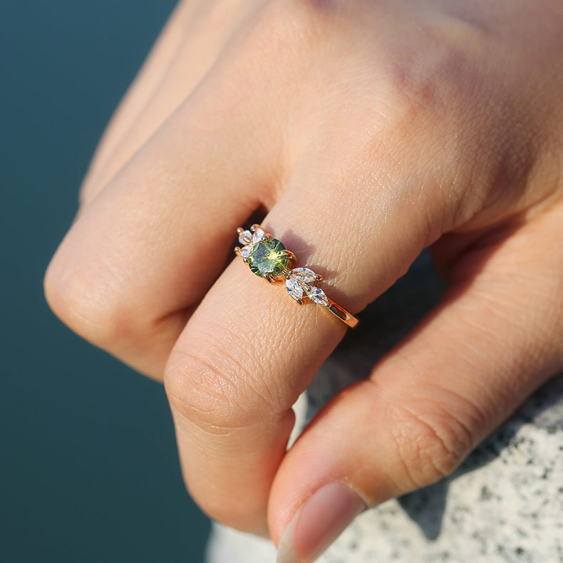 Bague en argent regardé 100% p - Lab Grown Diamond Ring 14K Gold avis et prix