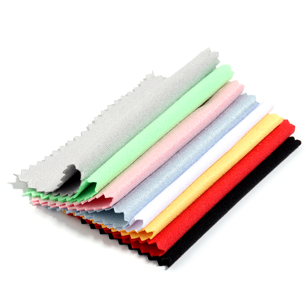 50 chiffons doux de 6/8/10 cm  - Jewelry Polishing Cloth Silver Cleaner avis et prix