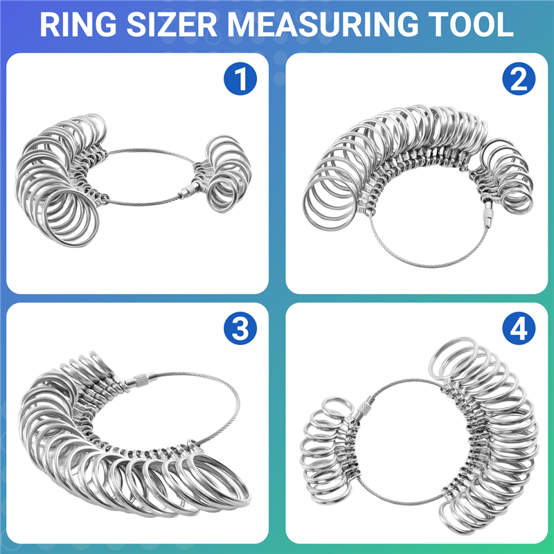 ABKJ-0-13 ensemble d'outils de - Ring Sizer Measuring Tool Mandrel Set avis et prix