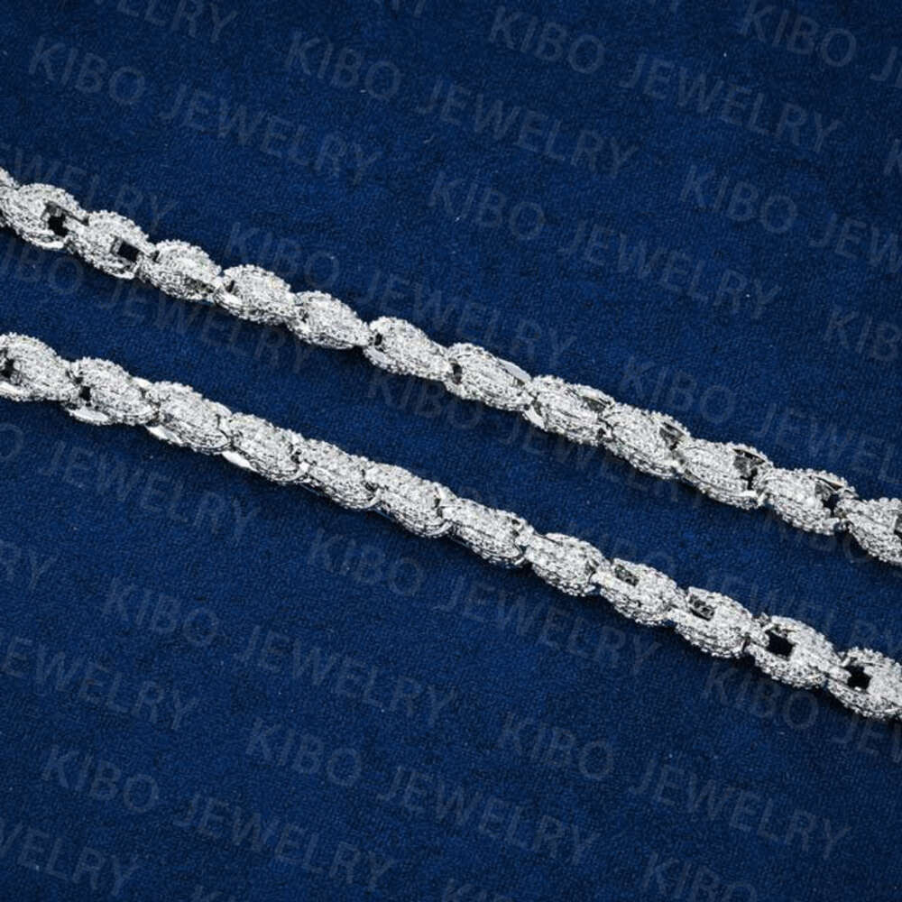 Collier de luxe personnalisé e - Moissanite Cuban Link Chain Iced Out avis et prix