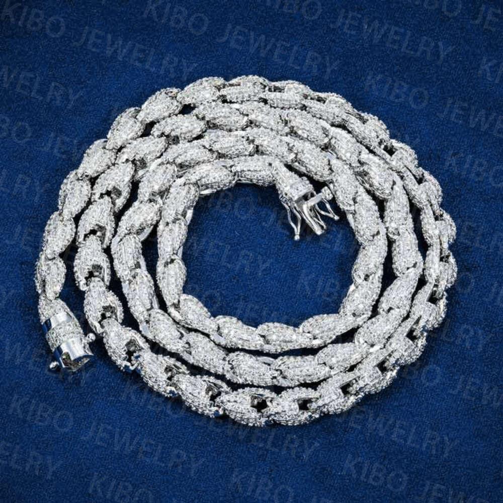 Collier de luxe personnalisé e - Moissanite Cuban Link Chain Iced Out avis et prix