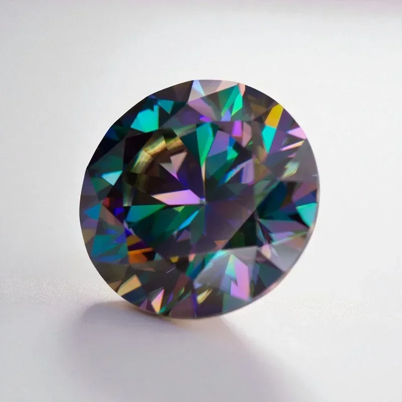 Pierre de moissanite, taille r - Gra Certificate Loose Moissanite Stone avis et prix