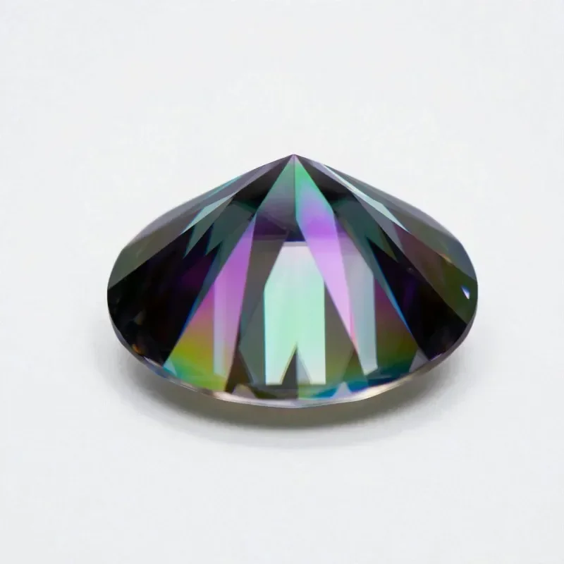 Pierre de moissanite, taille r - Gra Certificate Loose Moissanite Stone avis et prix
