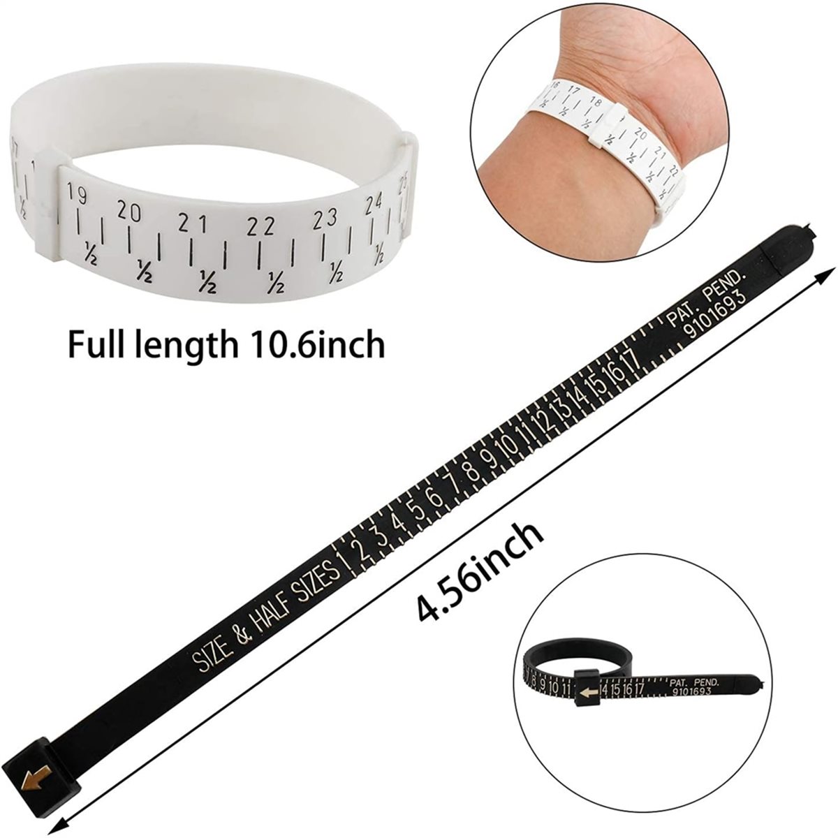 (ABAB) Ensemble d'outils de me - Ring Sizer Measuring Tool Mandrel Set avis et prix