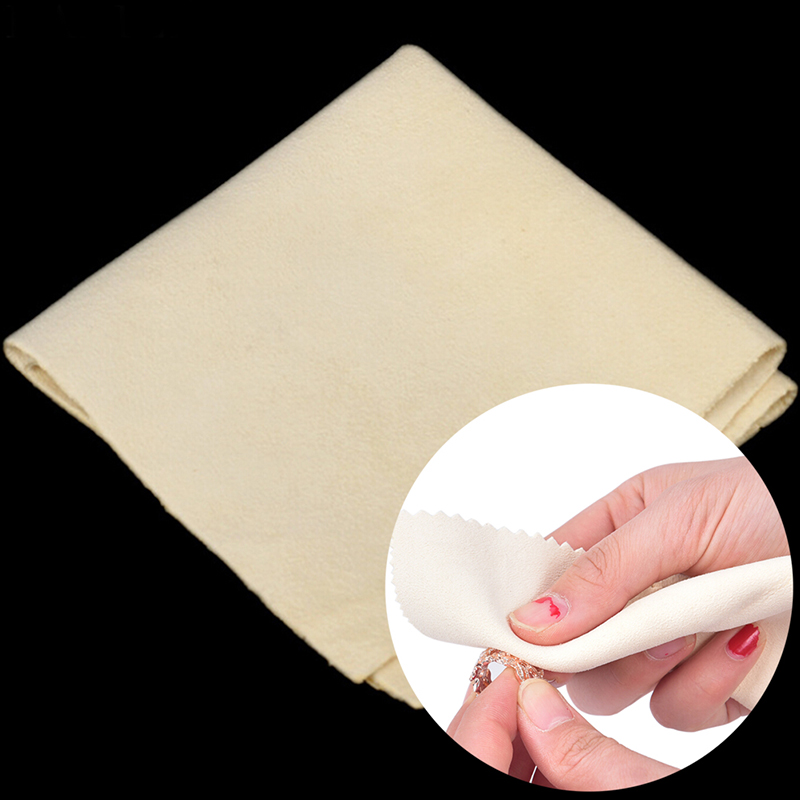 Chiffon de nettoyage argenté 1 - Jewelry Polishing Cloth Silver Cleaner avis et prix