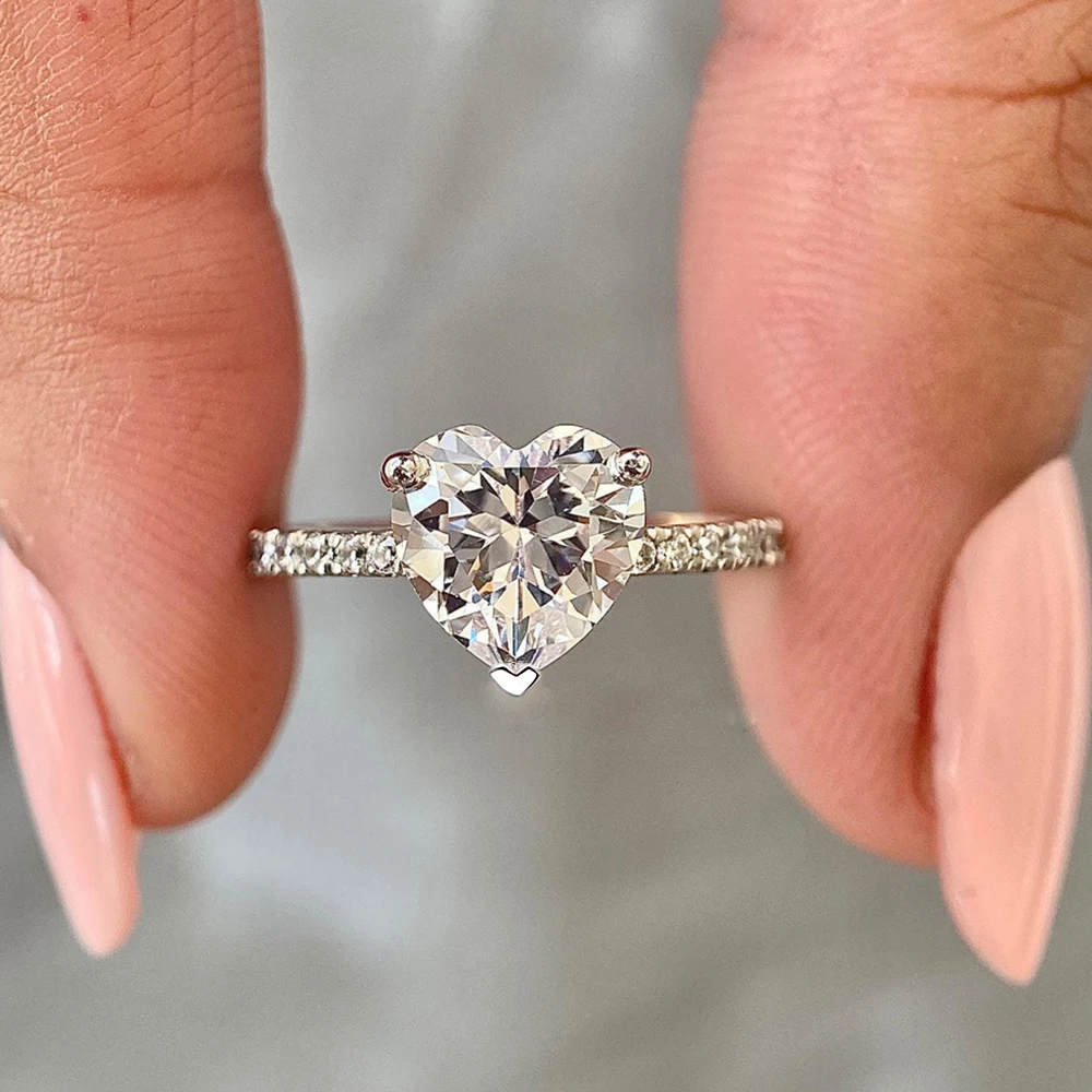 Bagues de fiançailles Moissani - Moissanite Engagement Ring 2 Carat D Vvs1 avis et prix