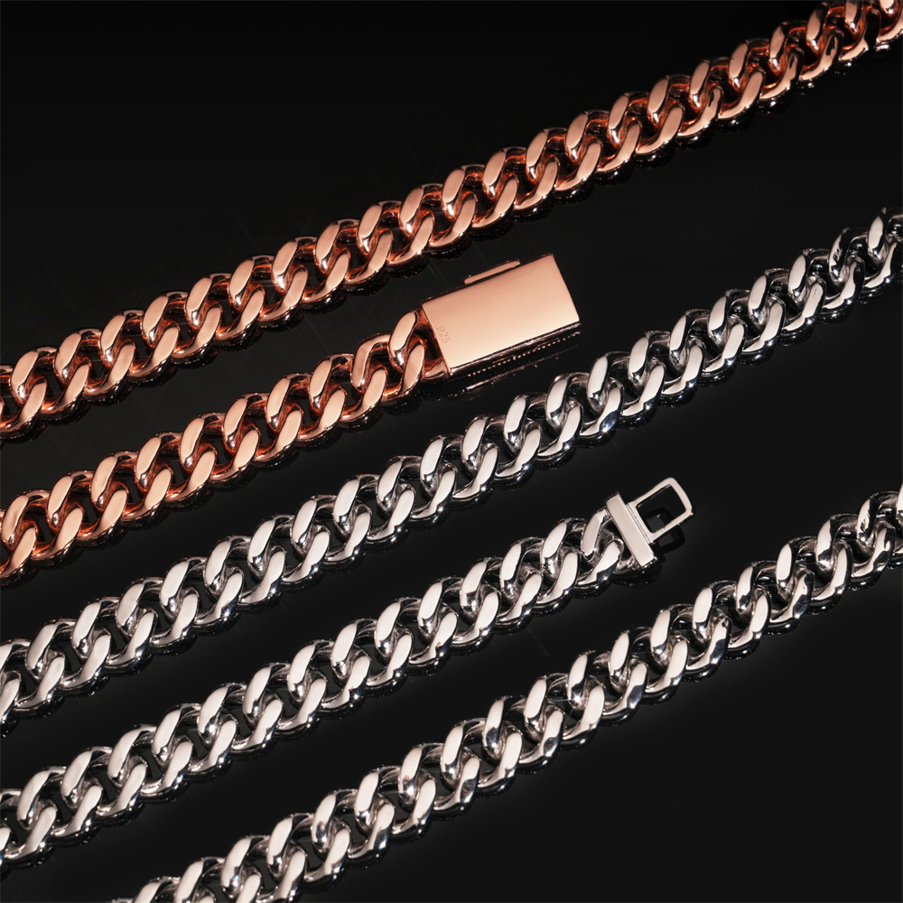 Chaîne cubaine Icedminer Bubbl - Moissanite Cuban Link Chain Iced Out avis et prix