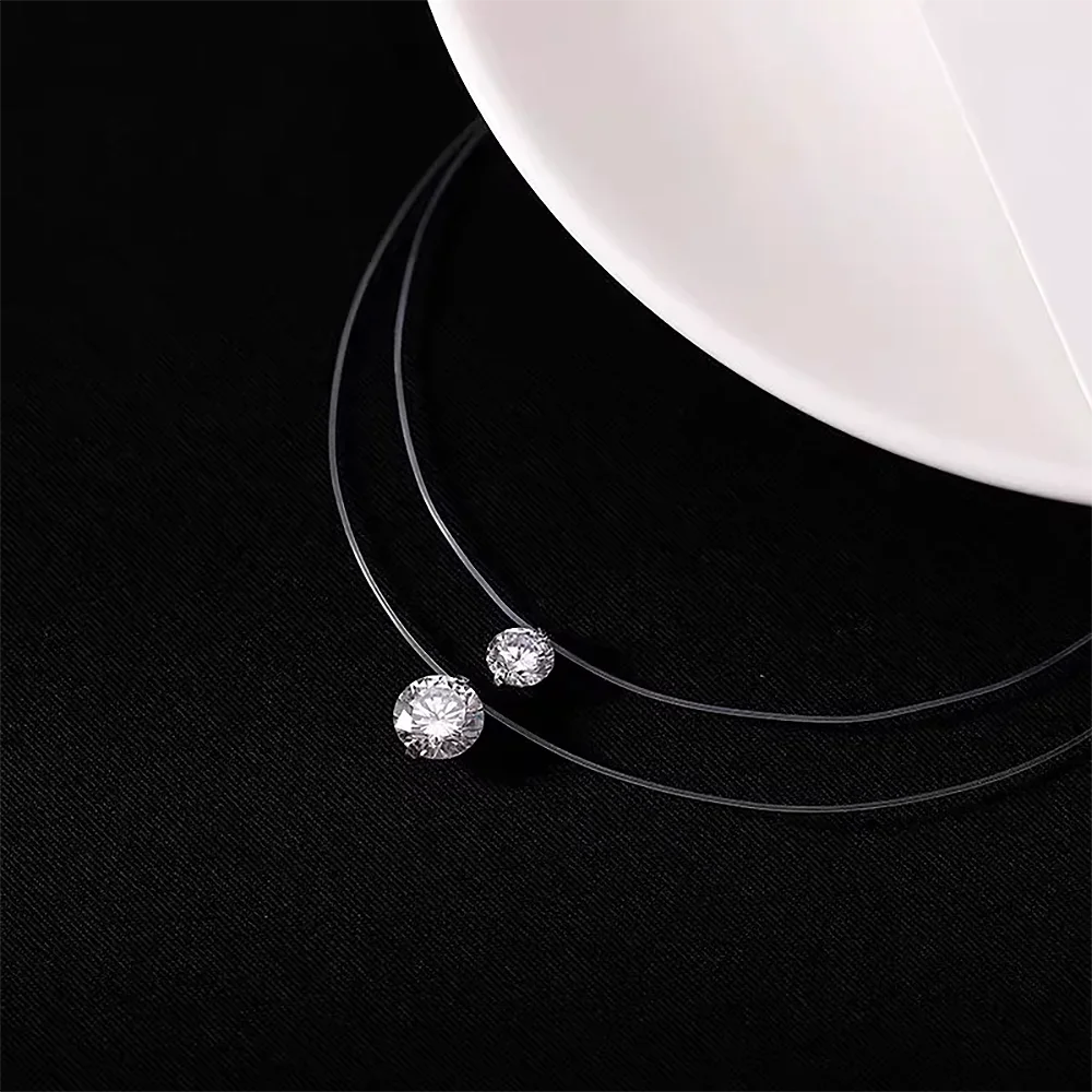 Collier avec pendentif en diam - Moissanite Pendant Necklace Solitaire avis et prix